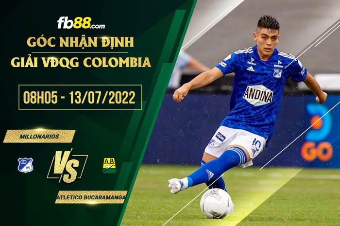 fb88-soi kèo Millonarios vs Atletico Bucaramanga