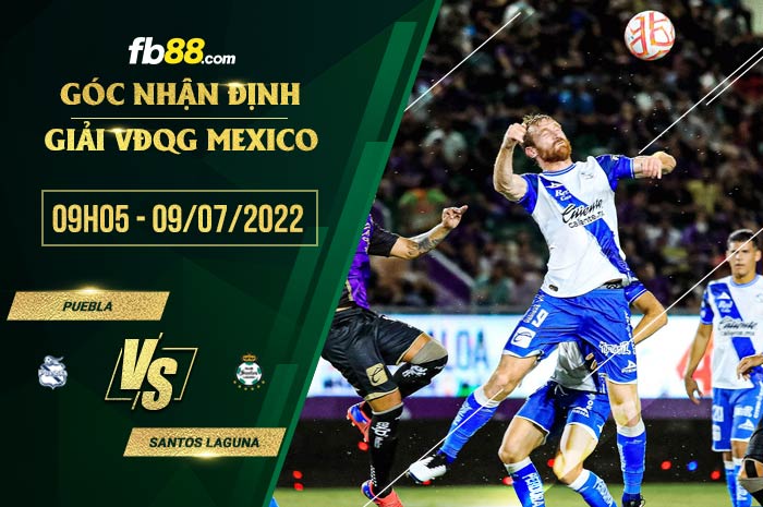 fb88-soi kèo Puebla vs Santos Laguna