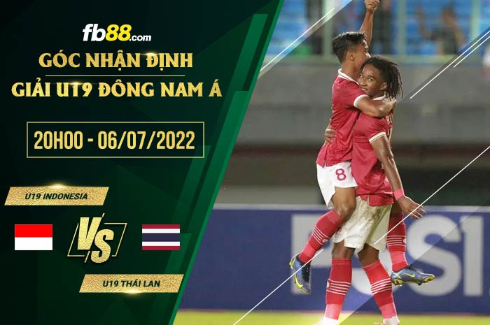 fb88-soi kèo U19 Indonesia vs U19 Thái Lan