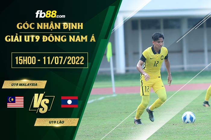 fb88-soi kèo U19 Malaysia vs U19 Lào