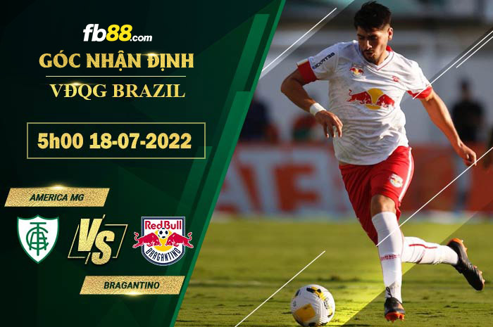 Fb88 soi kèo trận đấu America MG vs Bragantino