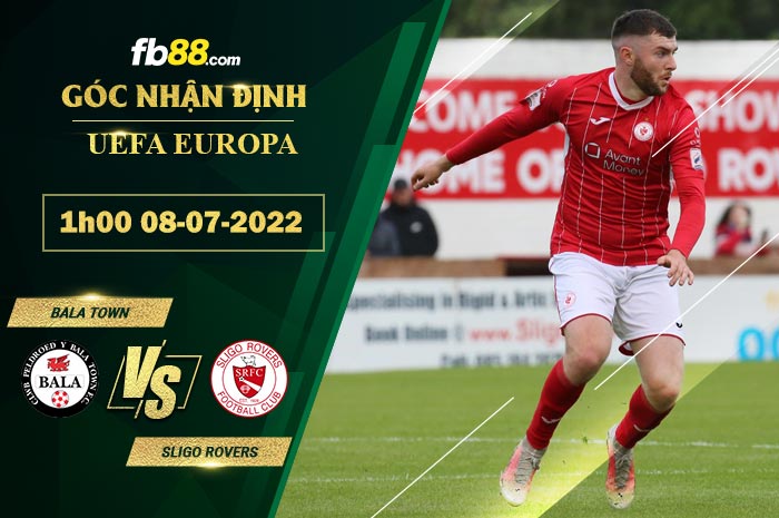 Soi kèo Bala Town vs Sligo Rovers 1h00 ngày 8/7/2022