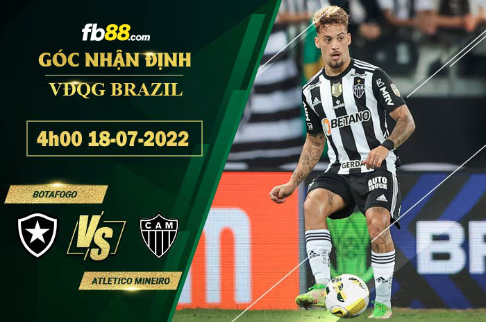 Fb88 soi kèo trận đấu Botafogo vs Atletico Mineiro