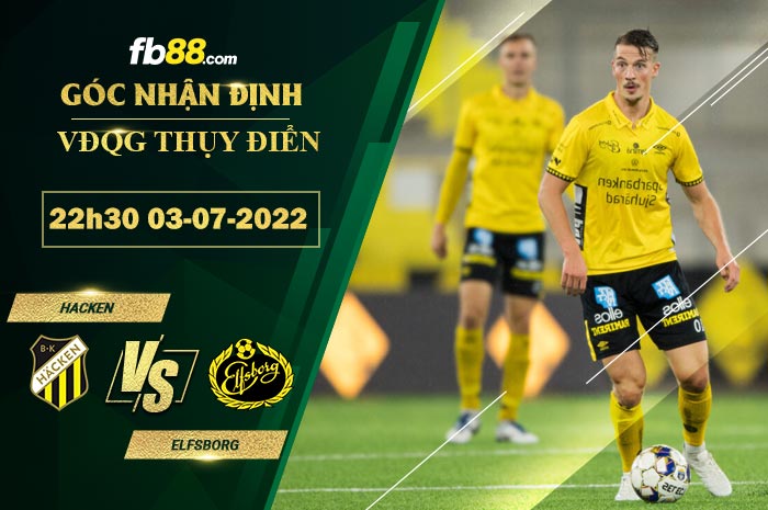 Fb88 soi kèo trận đấu Hacken vs Elfsborg