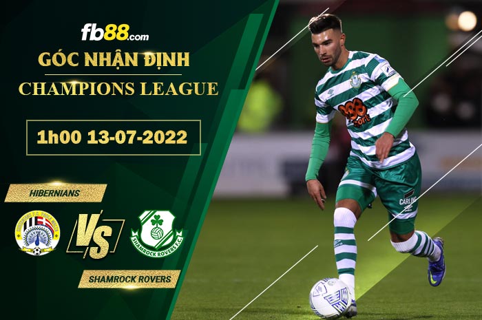 Fb88 soi kèo trận đấu Hibernians vs Shamrock Rovers