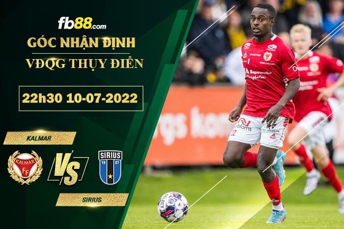 Fb88 soi kèo trận đấu Kalmar vs Sirius