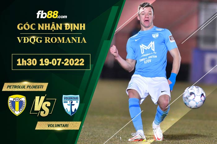 Fb88 soi kèo trận đấu Petrolul Ploiesti vs Voluntari