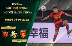 Fb88 soi kèo trận đấu Shanghai Port vs Hebei FC