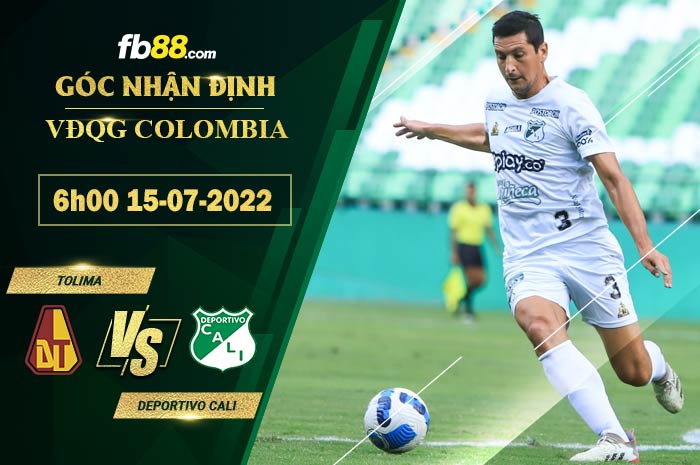 Soi kèo Tolima vs Deportivo Cali 6h00 ngày 15/7/2022