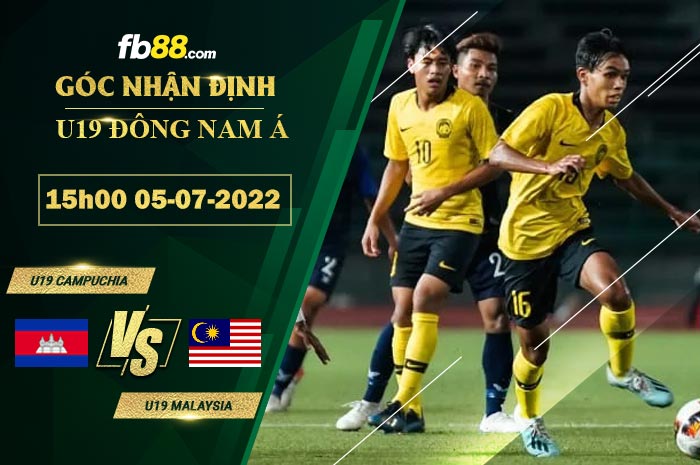 Soi kèo U19 Campuchia vs U19 Malaysia 15h00 ngày 5/7/2022 Soi kèo U19 Campuchia vs U19 Malaysia 15h00 ngày 5/7/2022