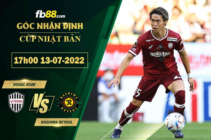 Fb88 soi kèo trận đấu Vissel Kobe vs Kashiwa Reysol