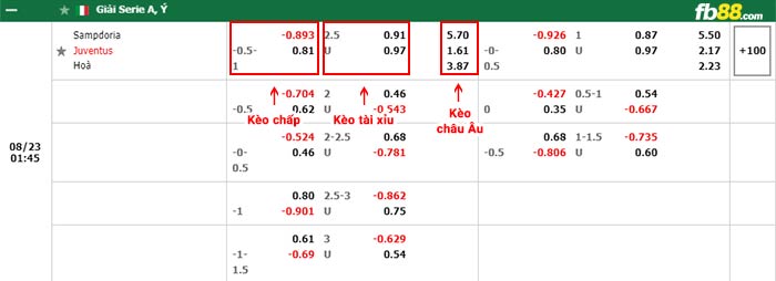 fb88-bảng kèo trận đấu Sampdoria vs Juventus