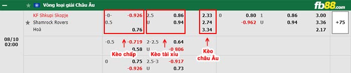 fb88-bảng kèo trận đấu Shkupi vs Shamrock Rovers