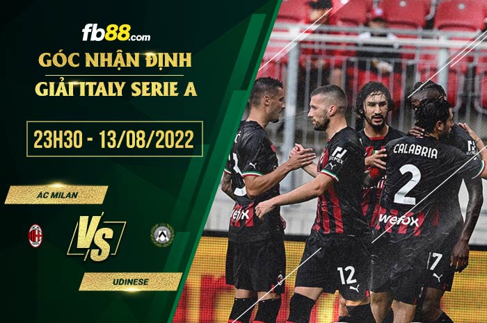 fb88-soi kèo AC Milan vs Udinese