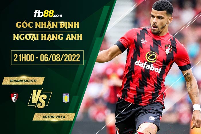 fb88-soi kèo Bournemouth vs Aston Villa