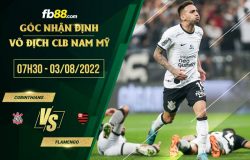 fb88-chi tiết kèo trận đấu Corinthians vs Flamengo