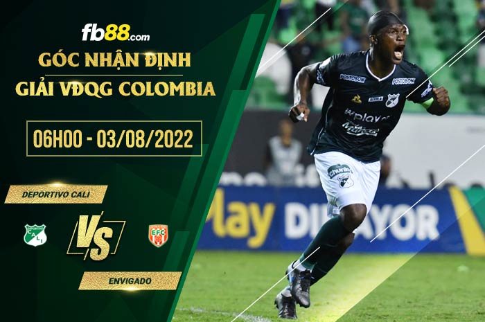 Soi kèo Deportivo Cali vs Envigado 6h00 ngày 3/8/2022