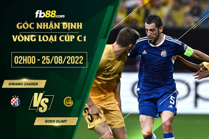 Soi kèo Dinamo Zagreb vs Bodo Glimt 2h00 ngày 25/8/2022