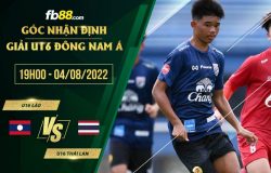 fb88-soi kèo U16 Lào vs U16 Thái Lan