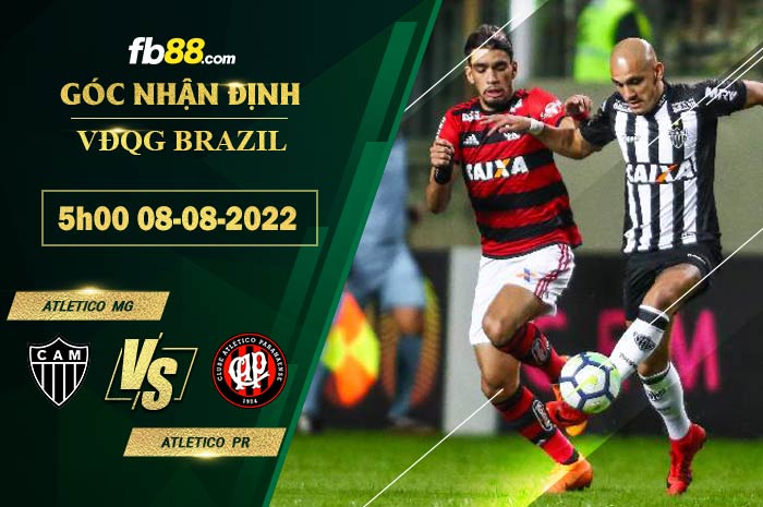 Fb88 soi kèo trận đấu Atletico Mineiro vs Atletico Paranaense