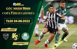 Fb88 soi kèo trận đấu Atletico Mineirovs Palmeiras