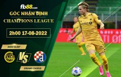 Fb88 soi kèo trận đấu Bodo Glimt vs Dinamo Zagreb