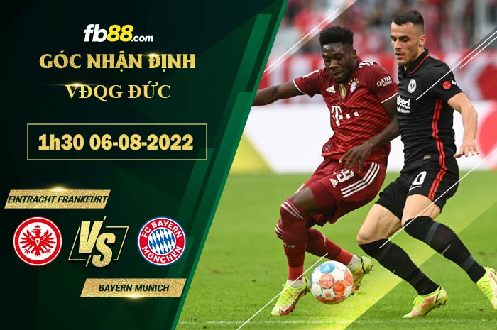 Fb88 bảng kèo trận đấu Eintracht Frankfurt vs Bayern Munich