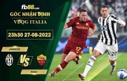 Fb88 bảng kèo trận đấu Juventus vs Roma