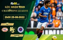 Fb88 soi kèo trận đấu PSV vs Rangers