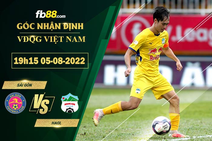 Soi kèo Sài Gòn vs HAGL 19h15 ngày 5/8/2022