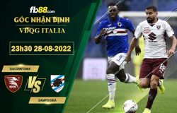 Fb88 soi kèo trận đấu Salernitana vs Sampdoria