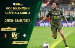 fb88-soi kèo AC Milan vs Inter Milan