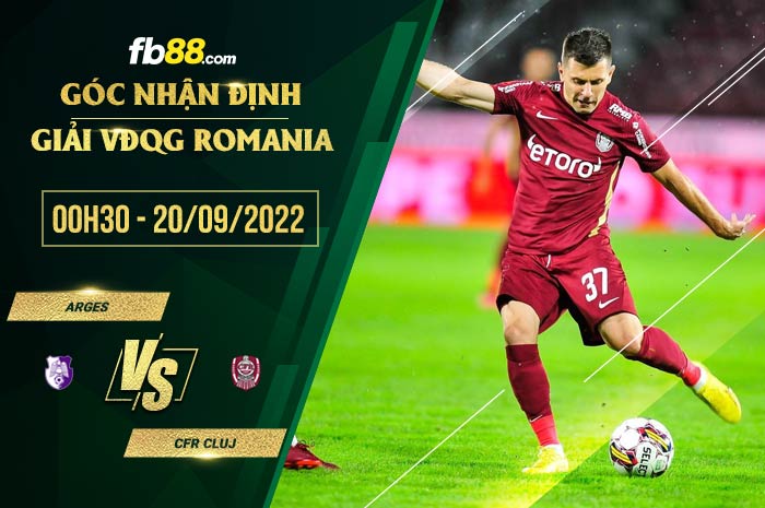 Soi kèo Arges vs Cluj 0h30 ngày 20/9/2022 Soi kèo Arges vs Cluj 0h30 ngày 20/9/2022