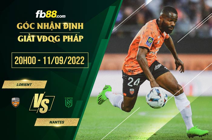 Soi kèo Lorient vs Nantes 20h00 ngày 11/9/2022 Soi kèo Lorient vs Nantes 20h00 ngày 11/9/2022