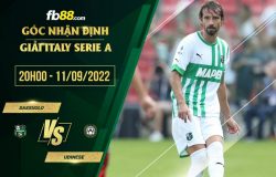fb88-soi kèo Sassuolo vs Udinese