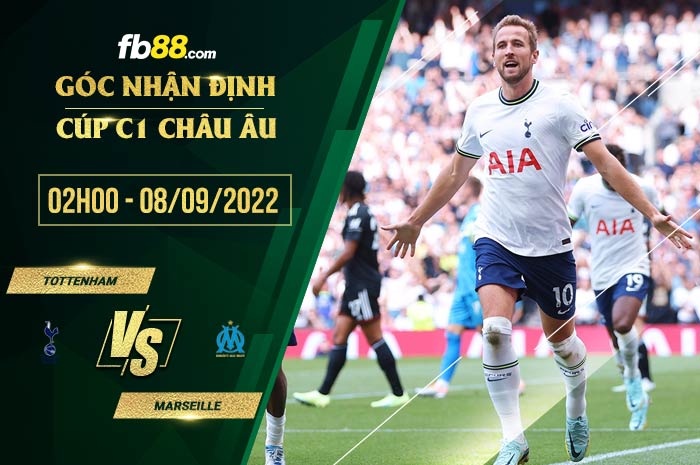 Soi kèo Tottenham vs Marseille 2h00 ngày 8/9/2022