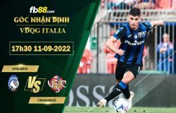 Fb88 soi kèo trận đấu Atalanta vs Cremonese