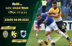 Fb88 soi kèo trận đấu Hellas Verona vs Sampdoria