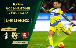 Fb88 soi kèo trận đấu Juventus vs Salernitana