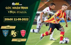 Fb88 soi kèo trận đấu Lecce vs Monza