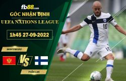 Fb88 soi kèo trận đấu Montenegro vs Phần Lan