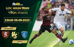 Fb88 soi kèo trận đấu Salernitana vs Empoli