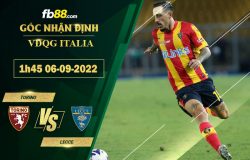 Fb88 soi kèo trận đấu Torino vs Lecce