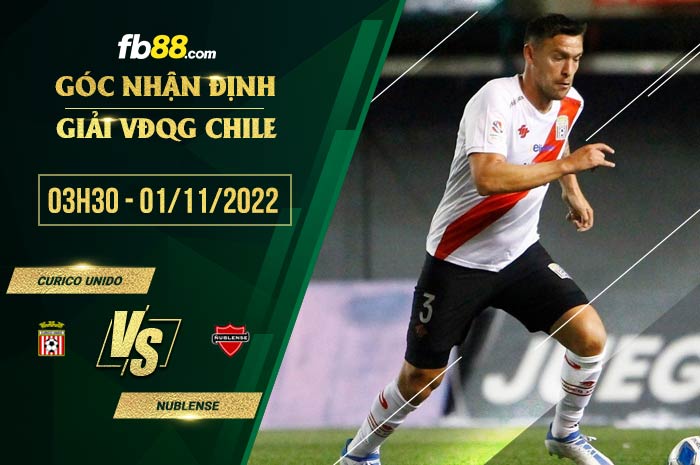 fb88-soi kèo Curico Unido vs Nublense