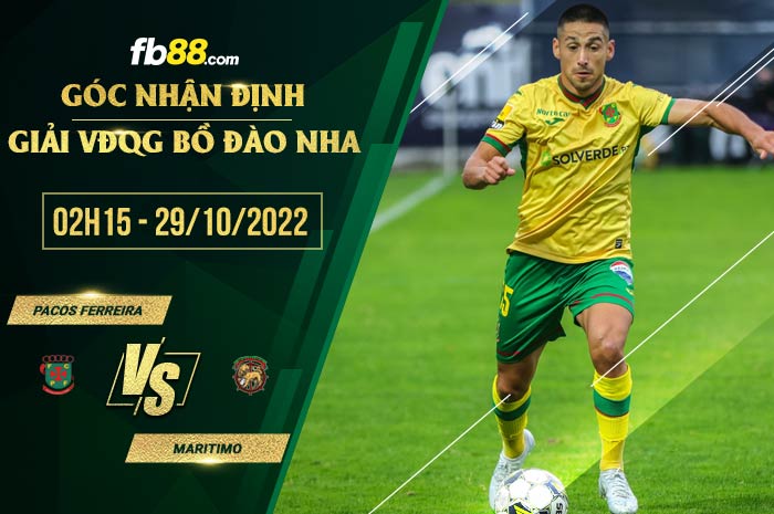 fb88-soi kèo Pacos Ferreira vs Maritimo