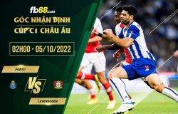 fb88-soi kèo Porto vs Leverkusen