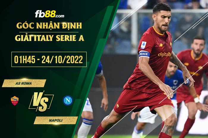 fb88-soi kèo Roma vs Napoli