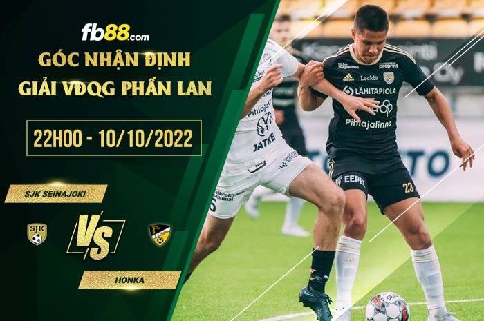 Soi kèo Seinajoki vs Honka, 22h00 ngày 10/10/2022 Soi kèo Seinajoki vs Honka, 22h00 ngày 10/10/2022