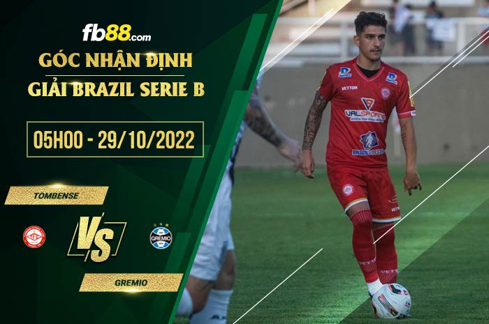 fb88-chi tiết kèo trận đấu Tombense vs Gremio