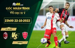 Fb88 soi kèo trận đấu AC Milan vs Monza